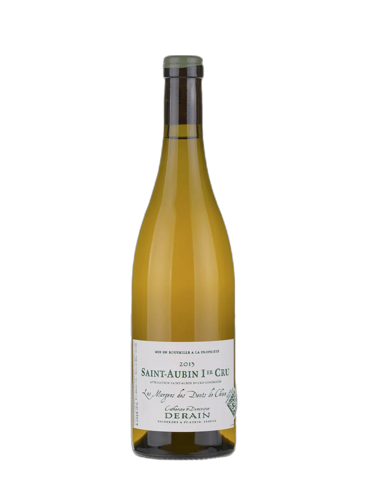 Domaine Derain Saint Aubin 1er Cru Le Murgers des Dents de Chain