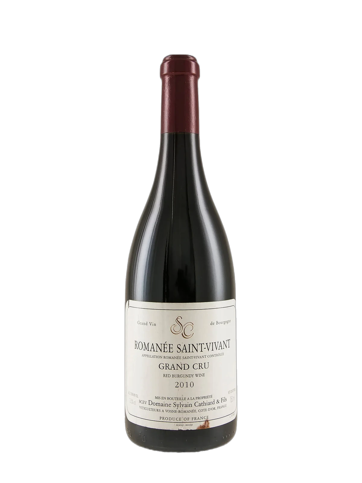 SYLVAIN CATHIARD Romanée Saint-Vivant Grand Cru