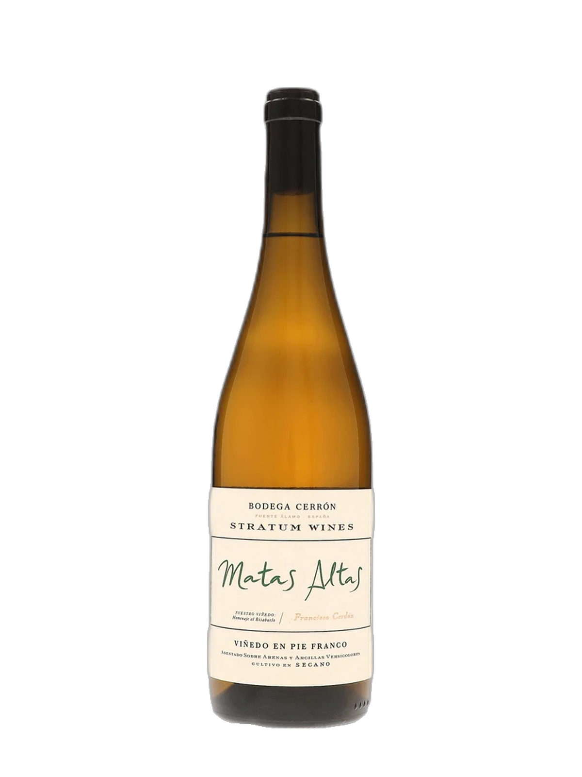 STRATUM WINES - BODEGA CERRÒN Matas Altas
