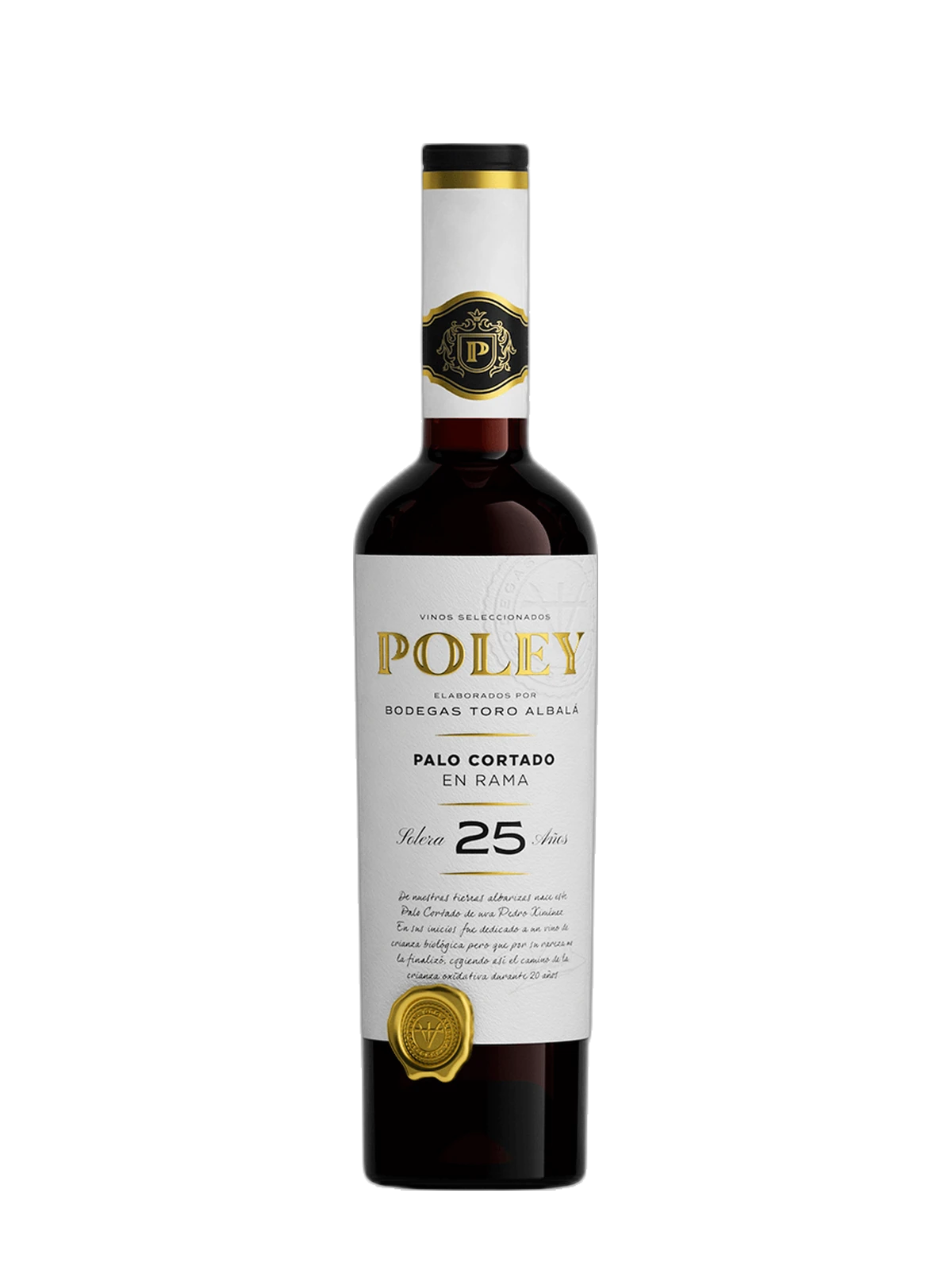 Toro Albalà Poley Palo Cortado en Rama 25 años