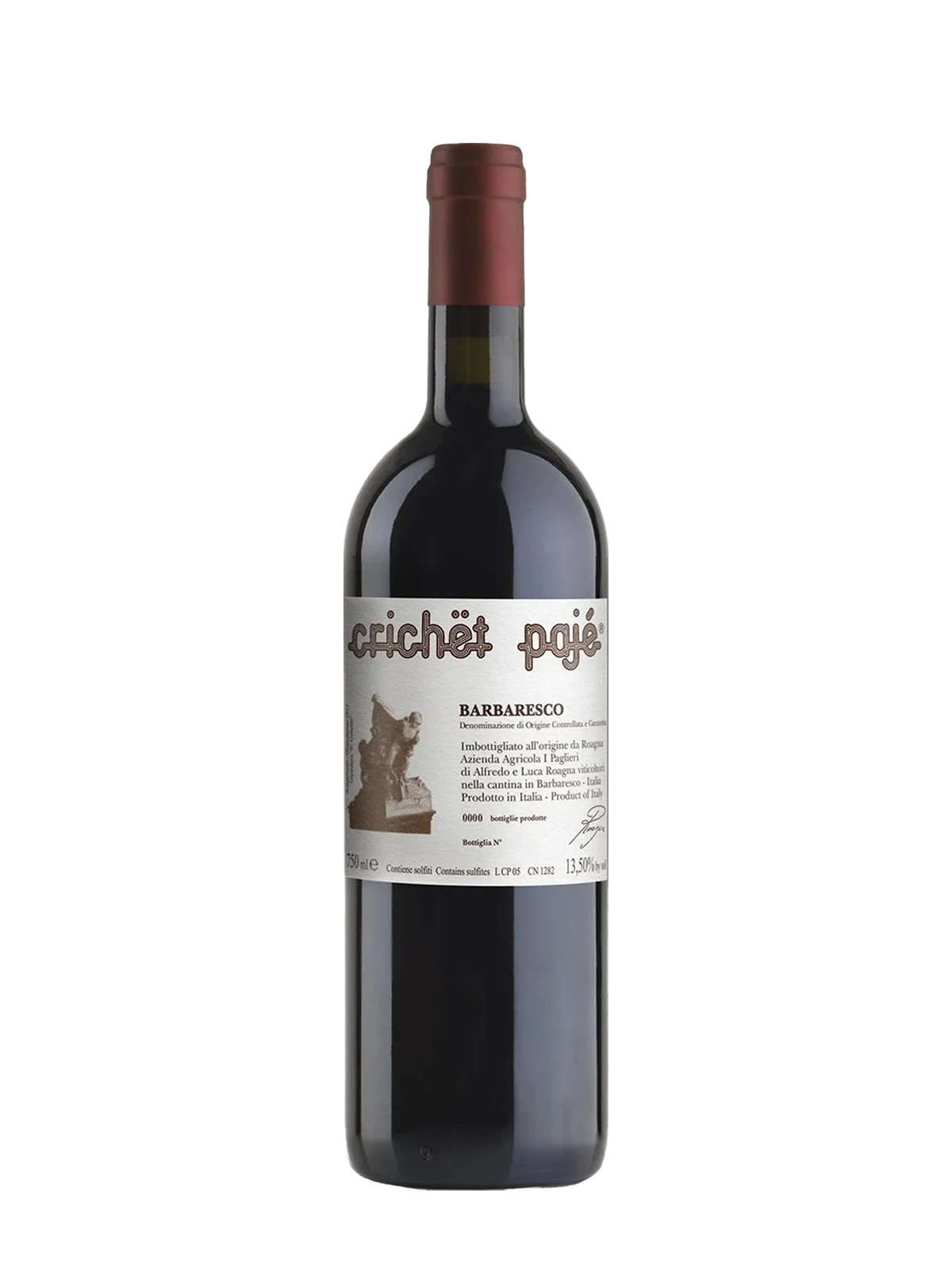 ROAGNA Barbaresco Crichët Pajé Riserva Black Label 2004