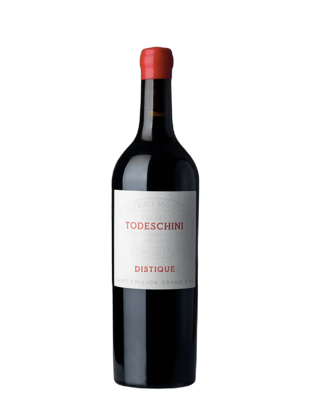 Château Mangot Saint-Émilion Grand Cru Todeschini Distique N°11