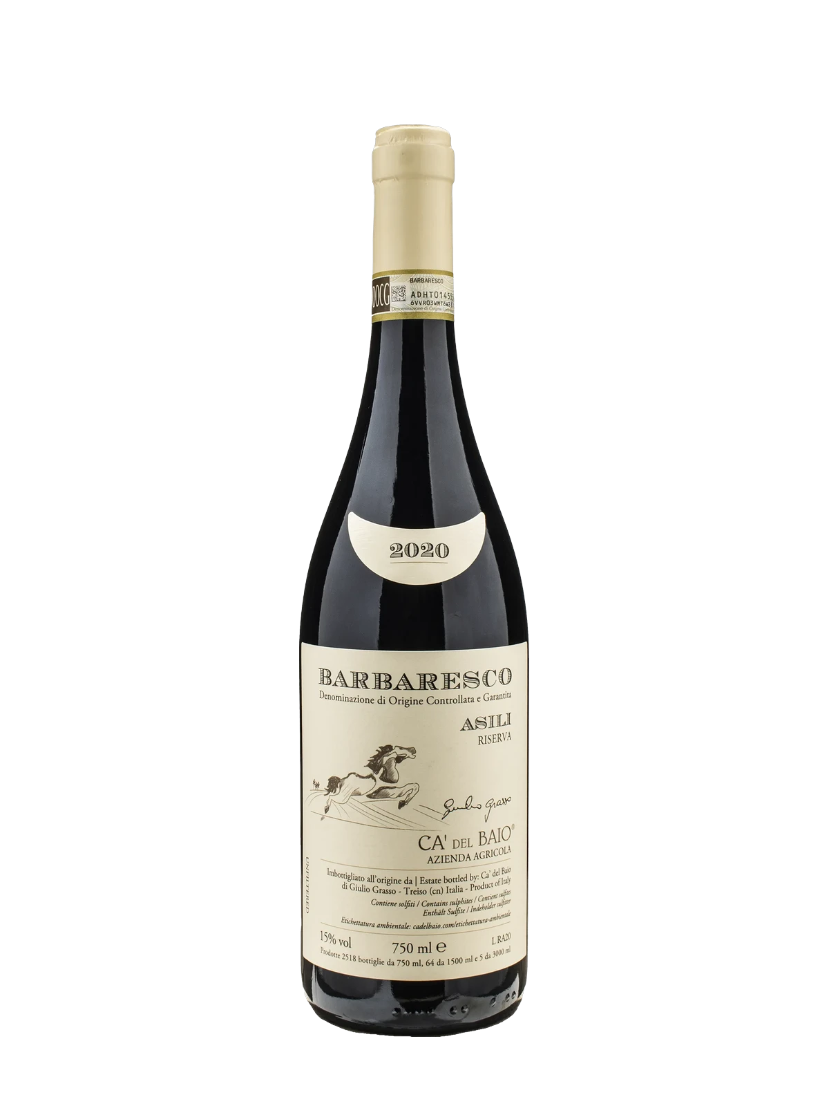 Ca del Baio Barbaresco Asili Riserva 2020