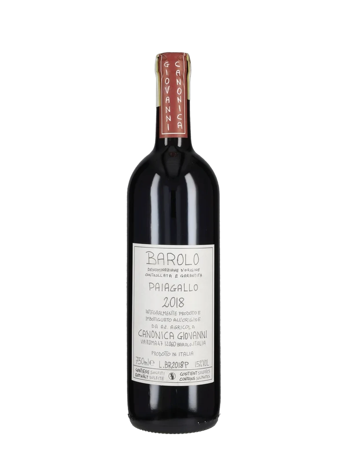 GIOVANNI CANONICA Barolo Paiagallo