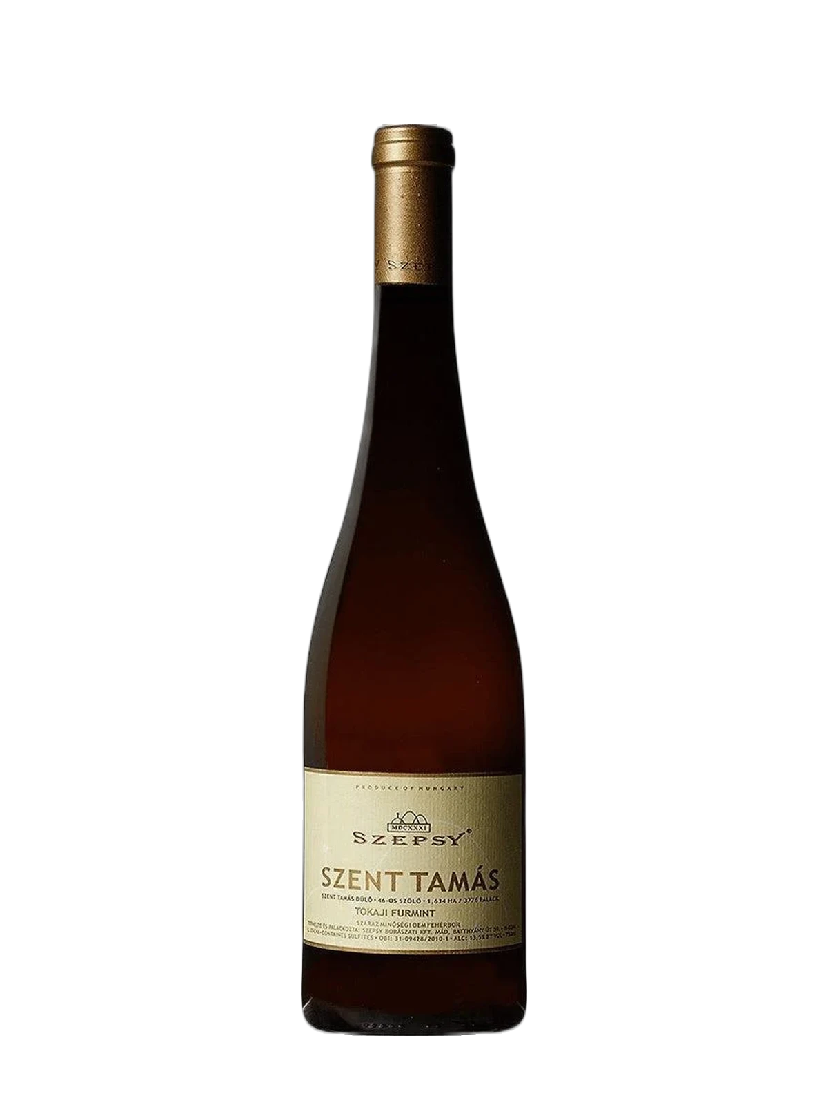 Szepsy Furmint Tokaji Szent Tamás