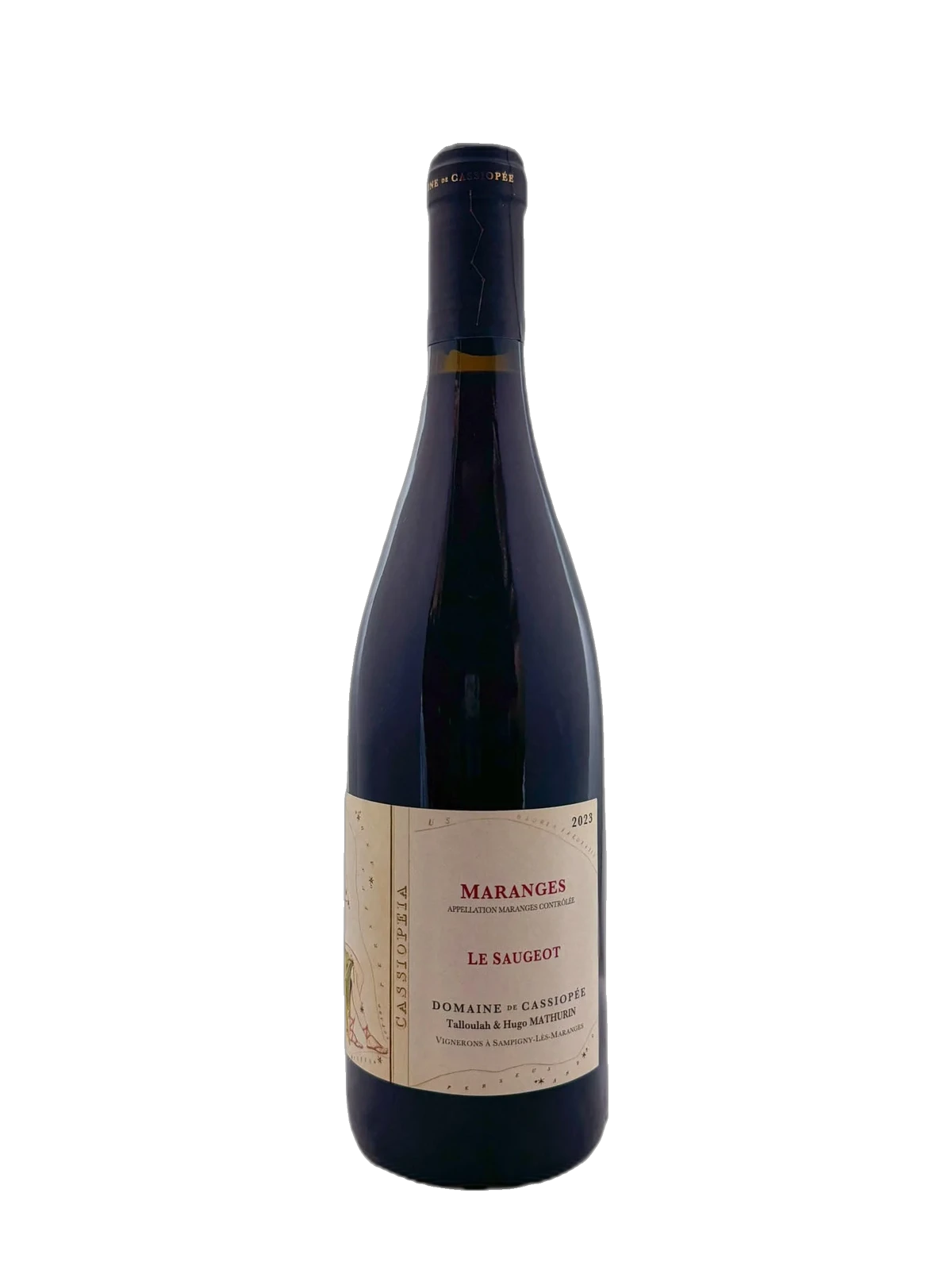 DOMAINE DE CASSIOPÉE - HUGO MATHURIN ET TALLOULAH DUBOURG Maranges Le Saugeot