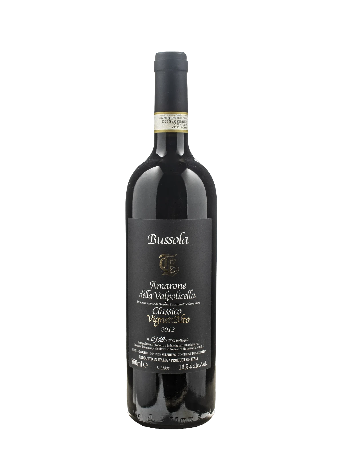 Tommaso Bussola Amarone della Valpolicella Classico Vigneto Alto TB