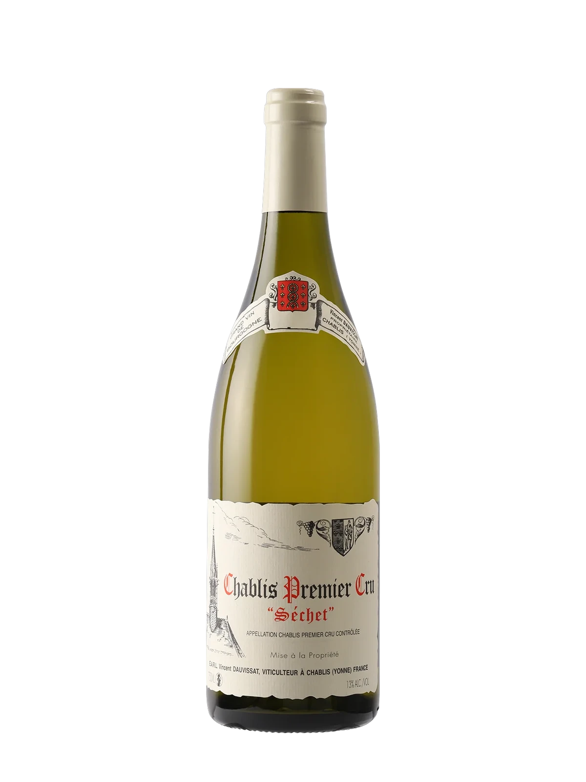 VINCENT DAUVISSAT Chablis 1er Cru Séchet 2015