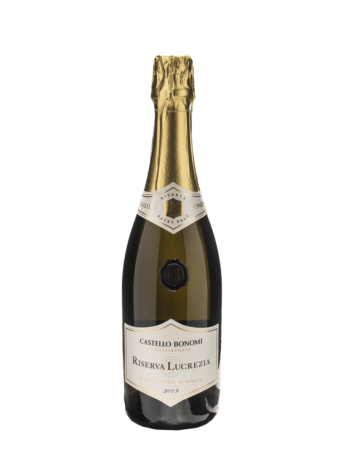 Castello Bonomi Franciacorta Riserva Extra Brut Lucrezia Etichetta Bianca