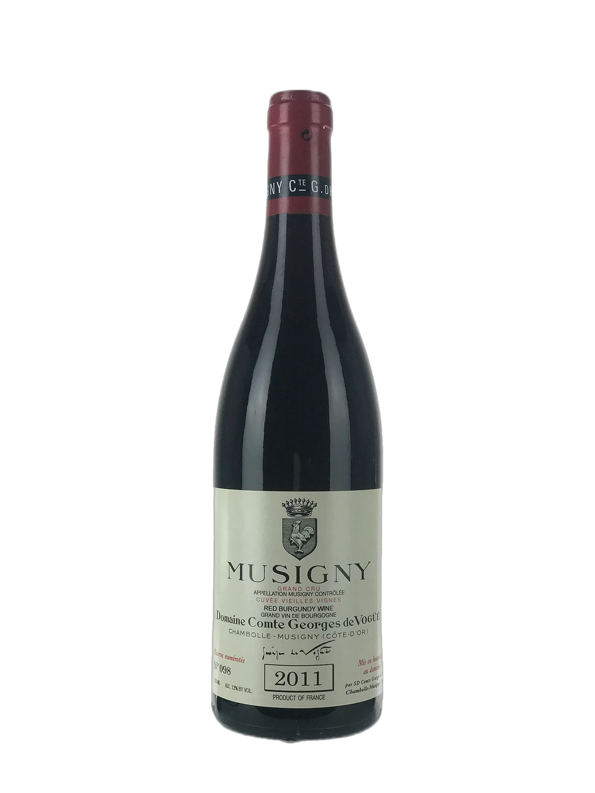 Domaine Comte Georges de Vogüé Musigny Grand Cru Cuvée Vieilles Vignes