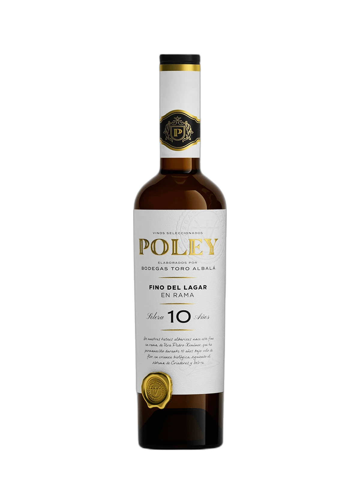 Toro Albalà Poley Fino del Lagar en Rama 10 años