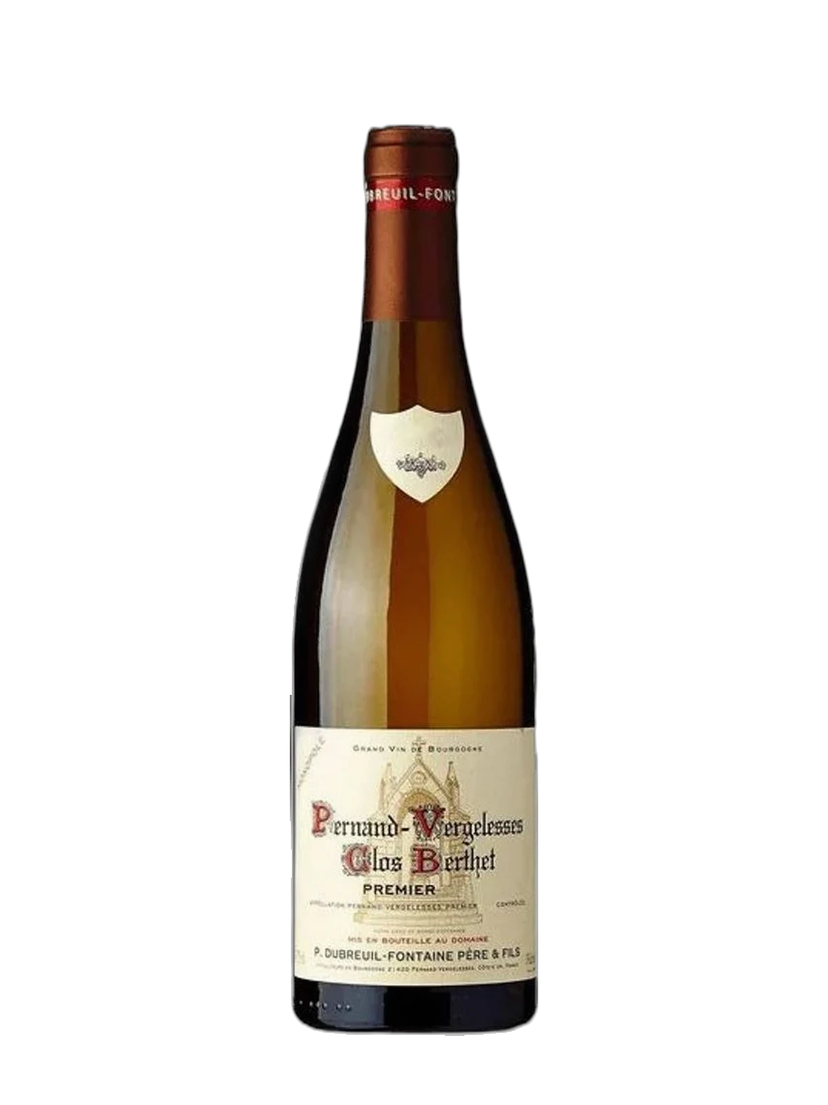 Dubreuil-Fontaine Pernand-Vergelesses Clos Berthet Monopole 1er Cru Blanc