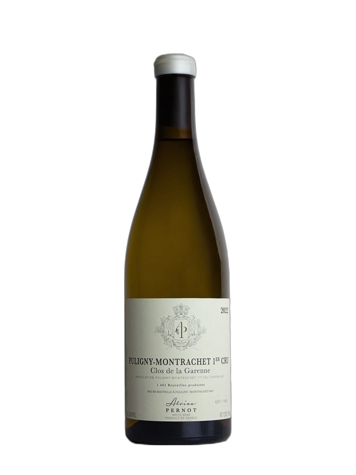 DOMAINE ALVINA PERNOT Puligny-Montrachet 1er Cru Clos La Garenne