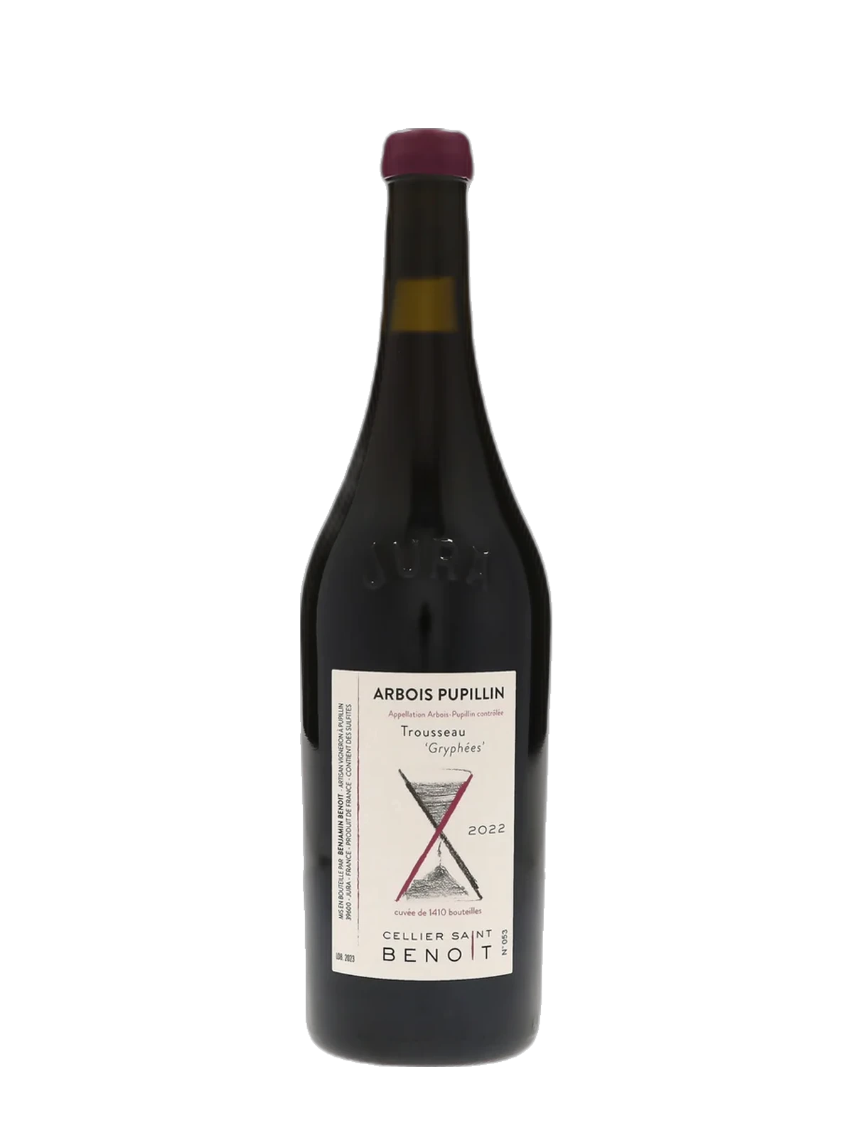 Cellier Saint Benoît Trousseau Arbois Pupillin Gryphées