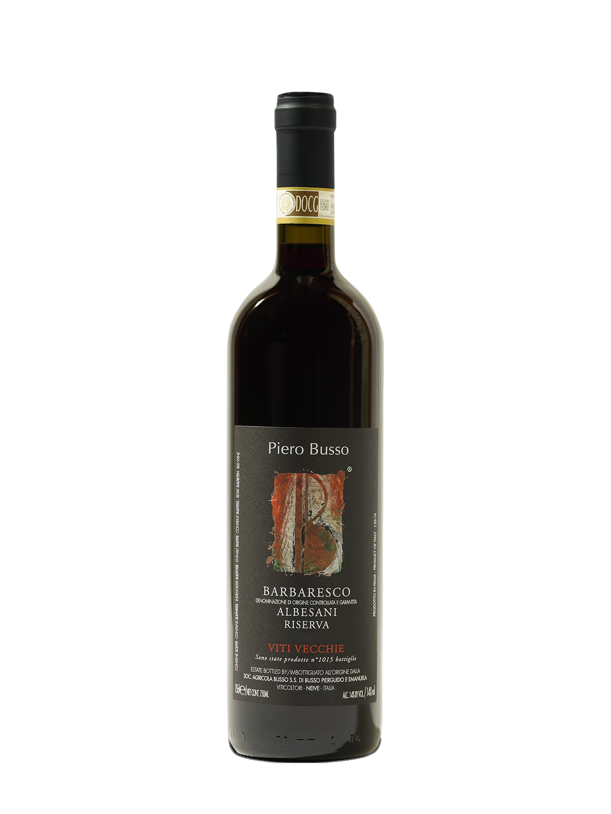 PIERO BUSSO Barbaresco Albesani Riserva Viti Vecchie 2011