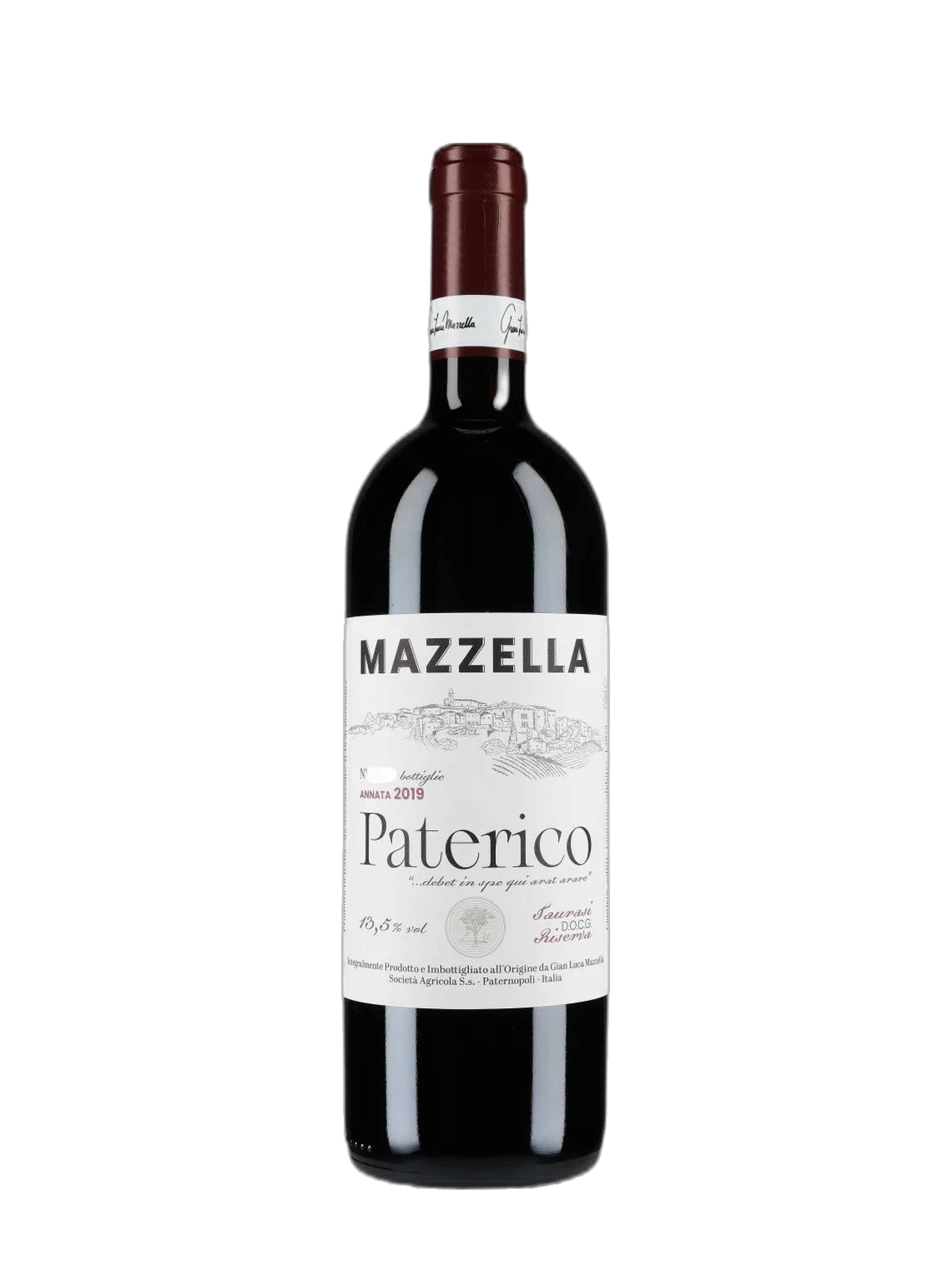 Gian Luca Mazzella Taurasi Riserva Paterico