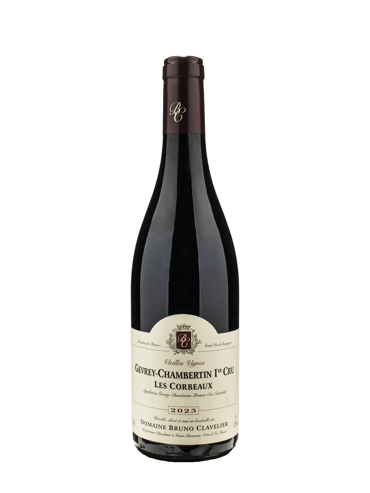 Domaine Bruno Clavelier Gevrey Chambertin 1er Cru Les Corbeaux