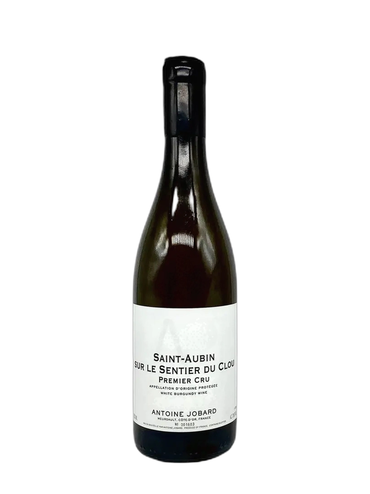 ANTOINE JOBARD Saint Aubin 1er Cru Le Sentier du Clou