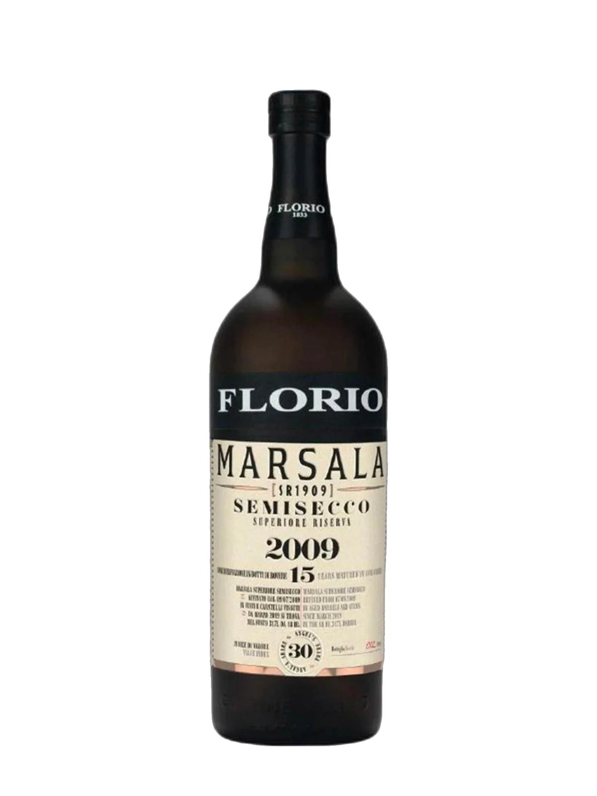 Florio Marsala Semisecco Superiore Riserva