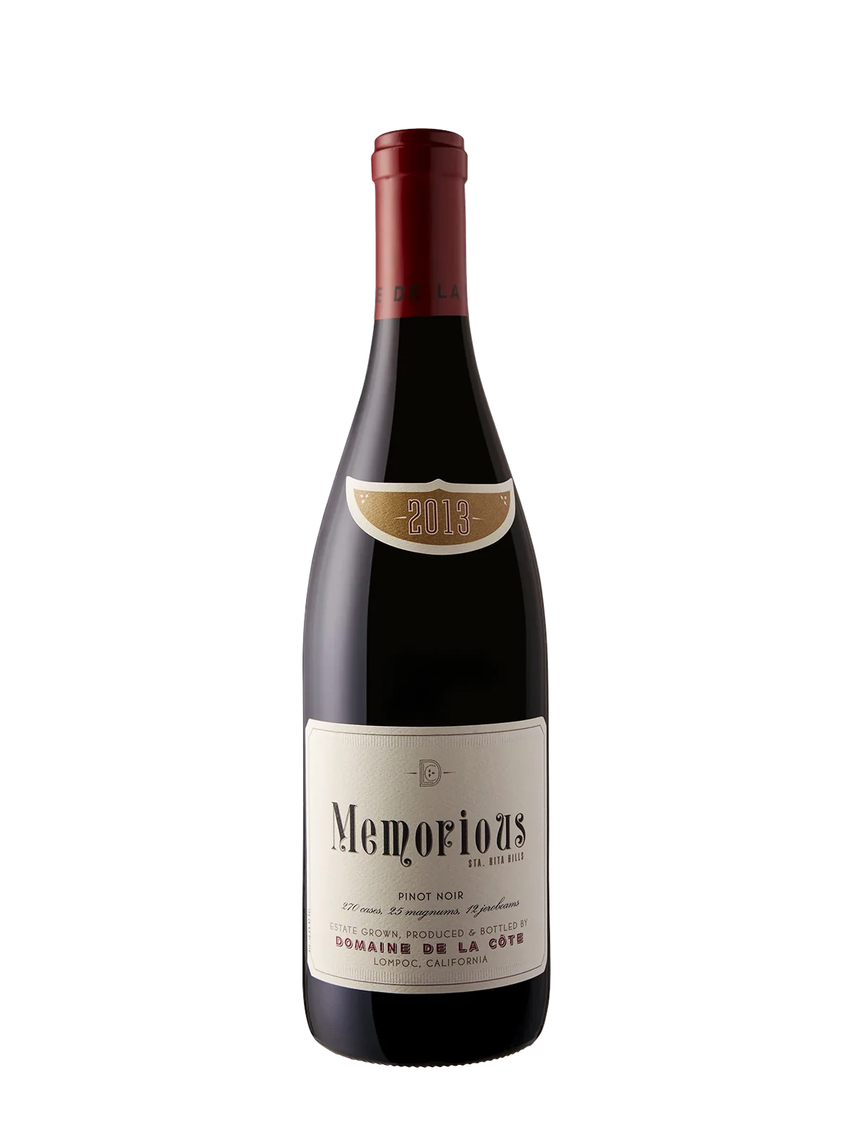 DOMAINE DE LA CÔTE Memorious Santa Rita Hills Pinot Noir