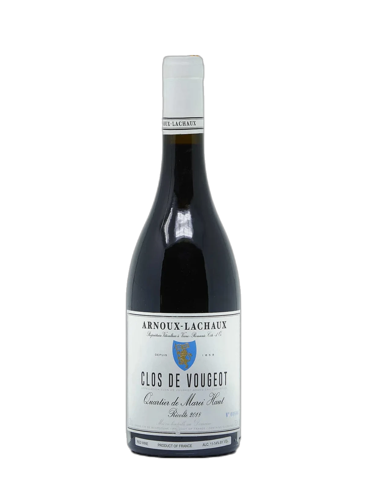 Domaine Arnoux-Lachaux Quartier de Marei Haut Clos de Vougeot Grand Cru
