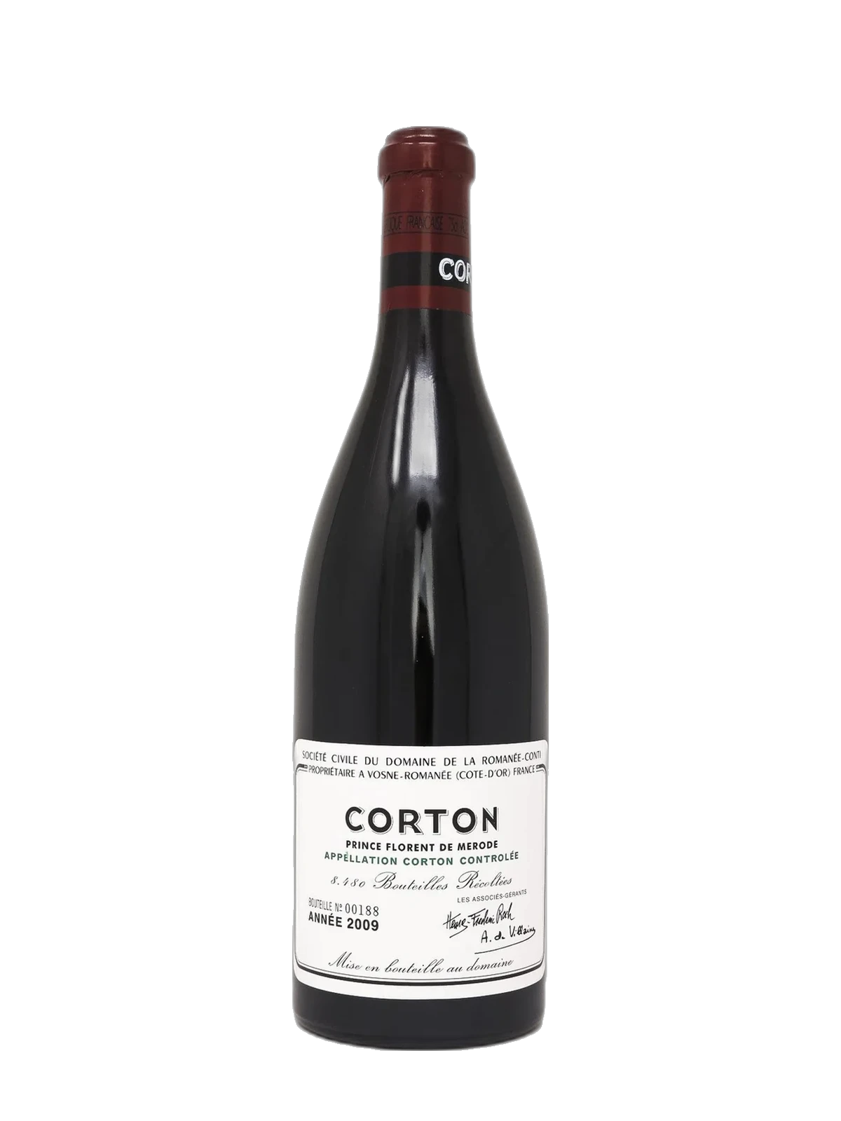 Domaine de la Romanée-Conti Corton Prince Florent de Merode Grand Cru