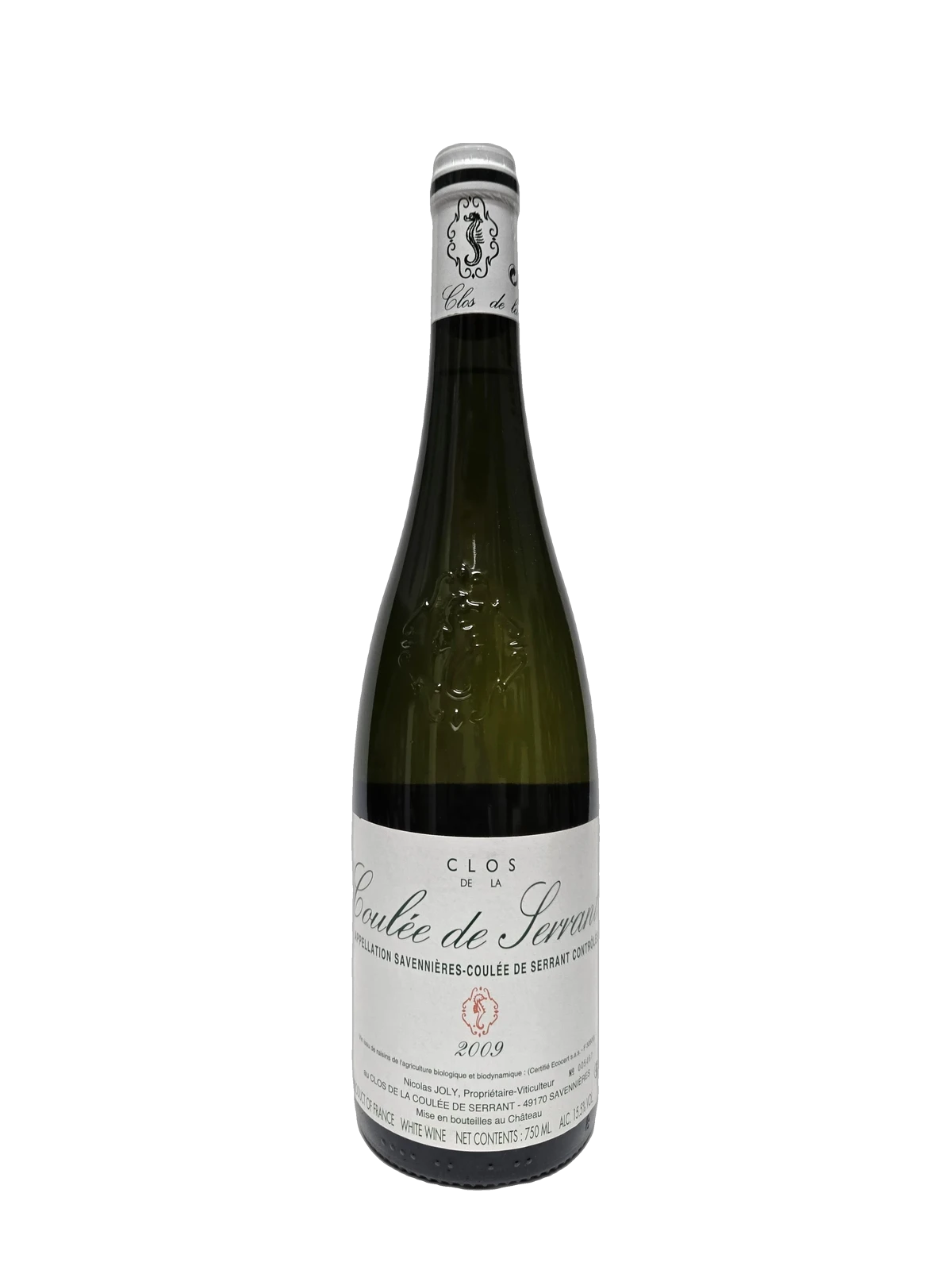 NICOLAS JOLY Savennières La Coulée de Serrant
