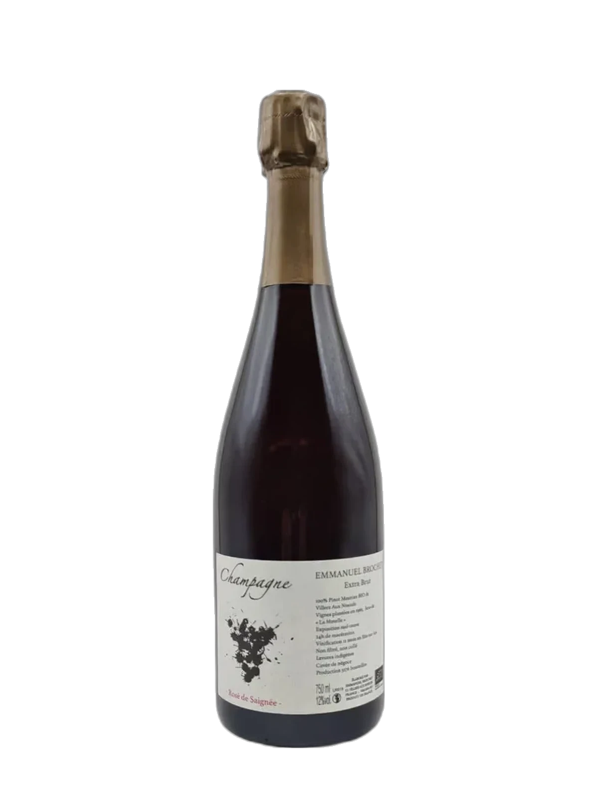 EMMANUEL BROCHET Rosé de Saignée Extra Brut