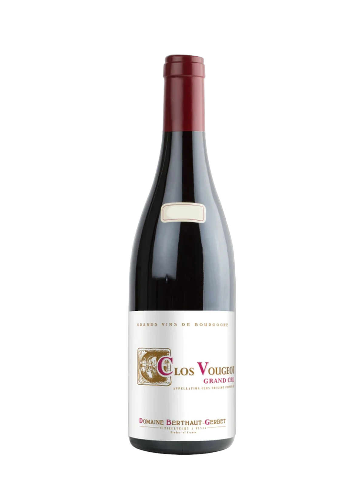 DOMAINE BERTHAUT-GERBET Clos de Vougeot Grand Cru