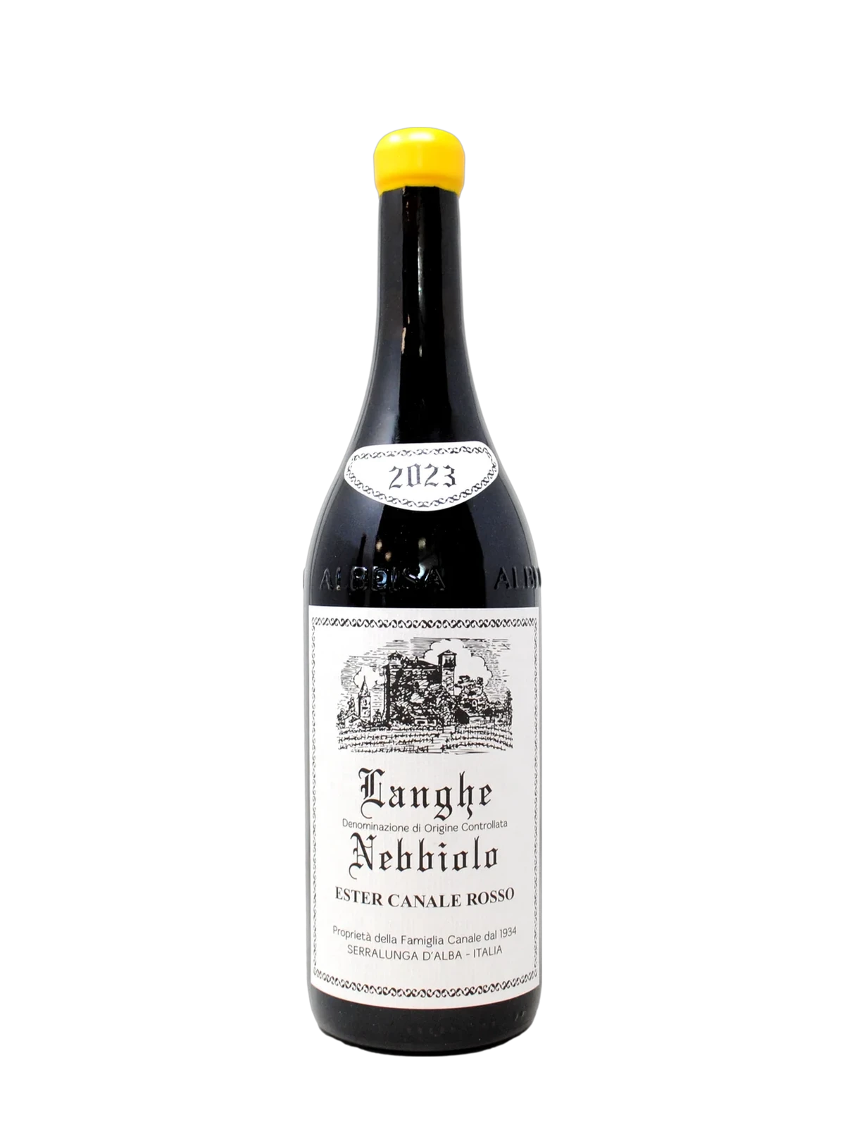 GIOVANNI ROSSO Langhe Nebbiolo Ester Canale Foglio di mappa n. 8 particella n. 251