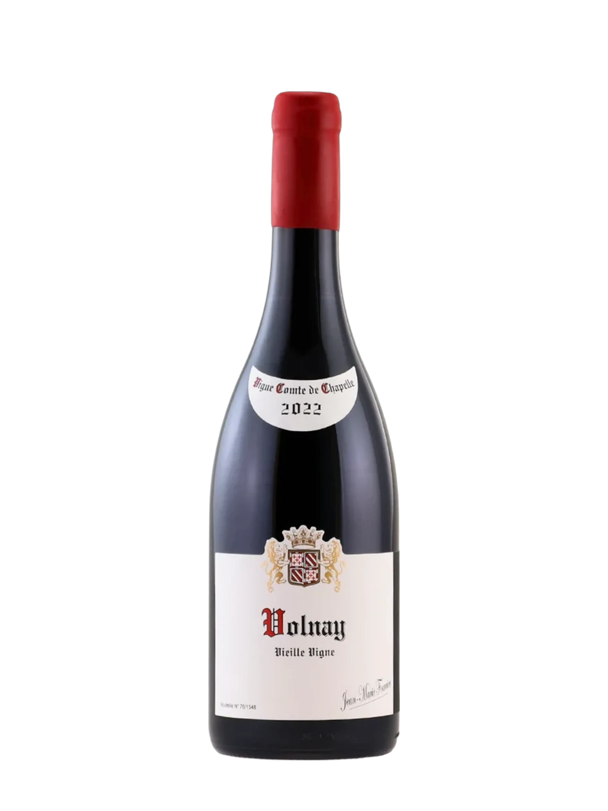 VIGNE COMTE DE CHAPELLE - JEAN-MARIE FOURRIER Volnay Vieilles Vignes