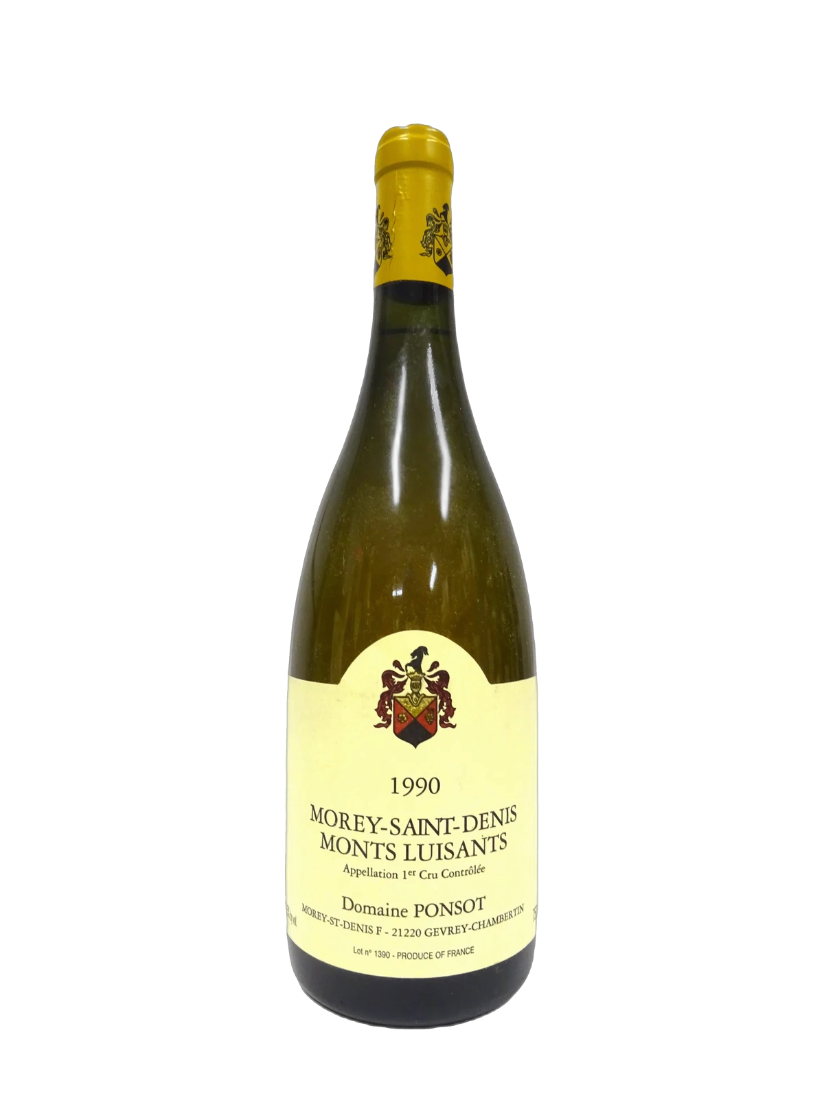 DOMAINE PONSOT Morey Saint Denis 1er Cru Les Monts Luisants