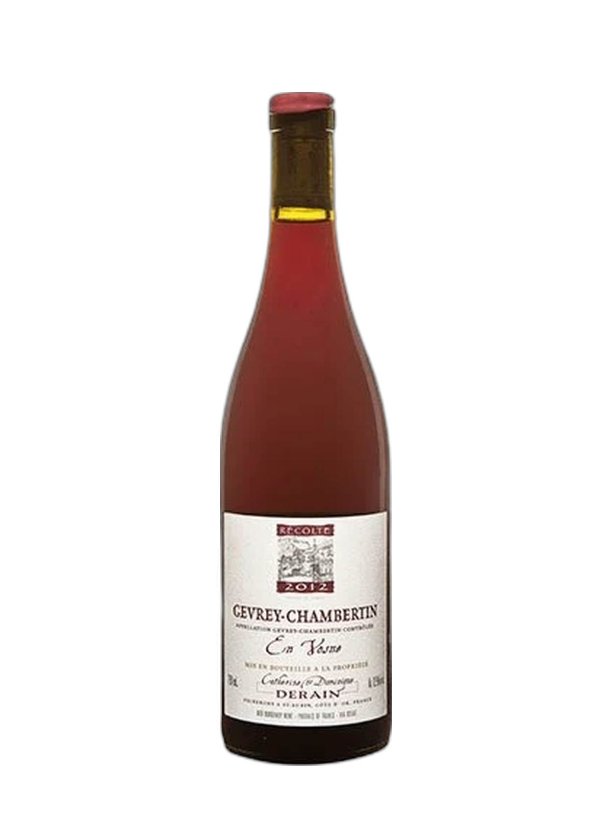 Domaine Derain Gevrey Chambertin En Vosne 2019