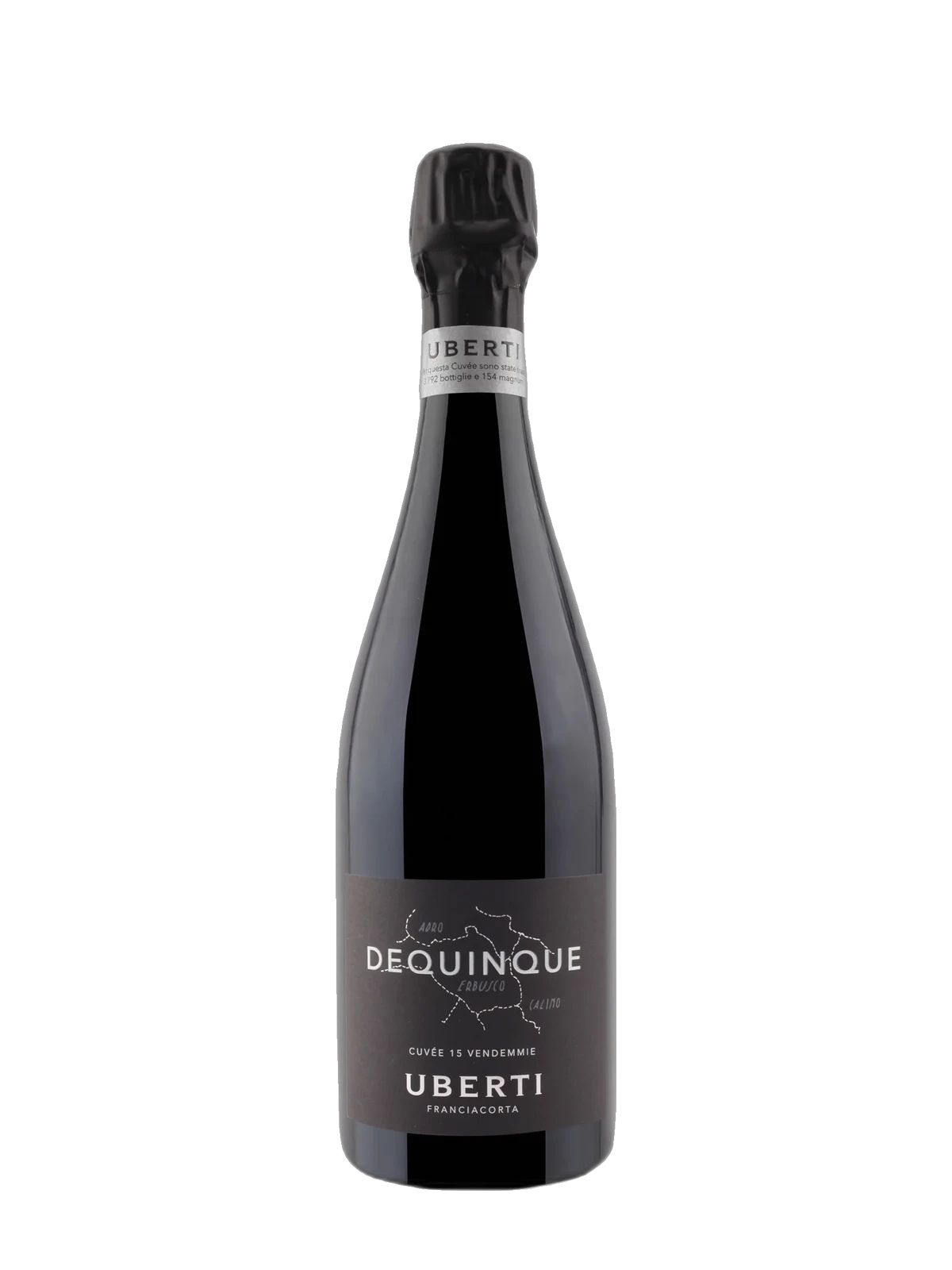 Uberti Franciacorta Extra Brut Cuvée 15 Vendemmie Dequinque